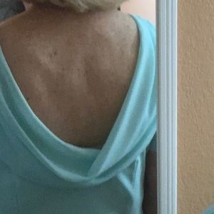 Aqua formal low back dress